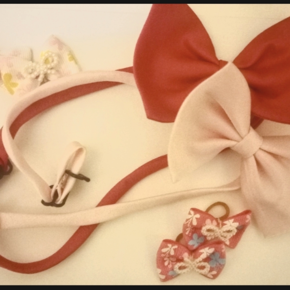 Pink Bow Ties & Bows